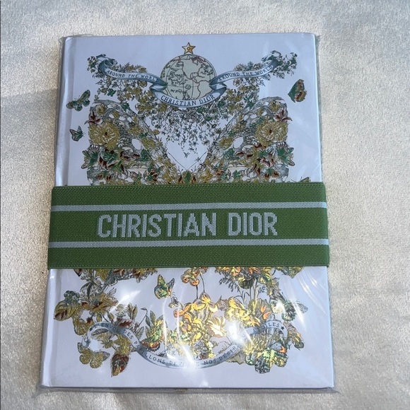 NEW Christian Dior Butterfly notebook
